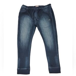 Prps Goods & Co Jean Jogger Dark Wash Faded Distressed Size XL Mens. Very Rare.